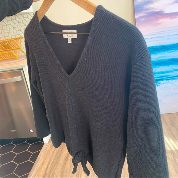 Madewell - Texture and Thread V-Neck Knit Top - Picture 5 of 8